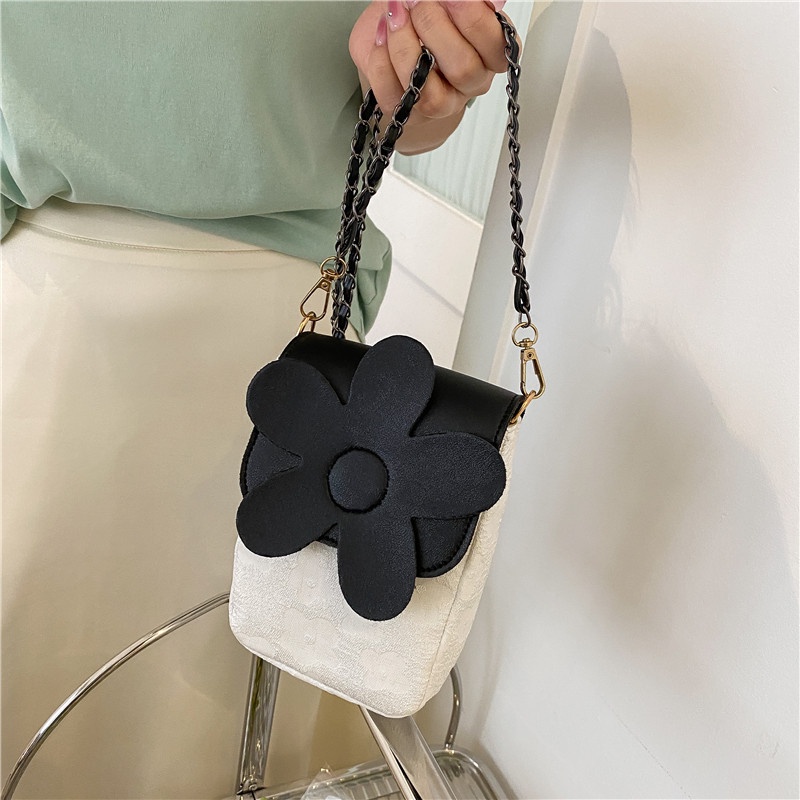 Túi Đeo Chéo Họa Tiết Hoa Dệt Nhỏ Xinh Xắn Thời Trang Xuân Hè Dành Cho Nữ 2022