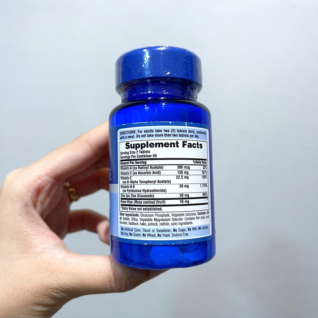 Viên kẽm Zin For Acne 100 viên