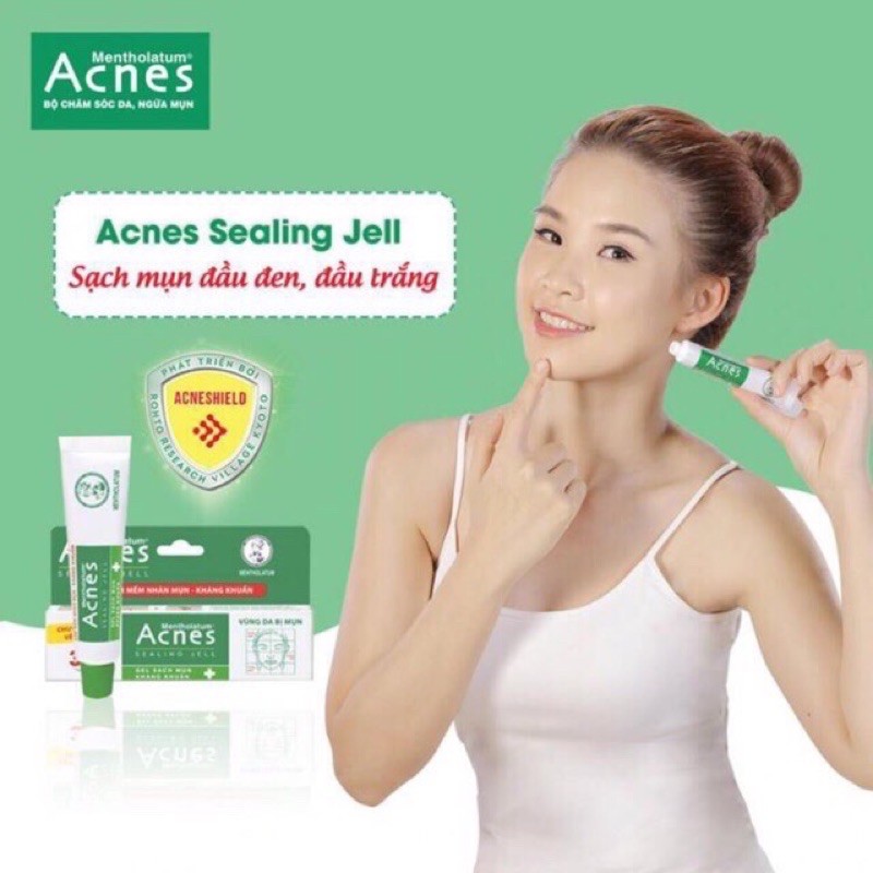 Gel sạch mụn và kháng khuẩn Acnes sealing jell 9g (date 11/2023)