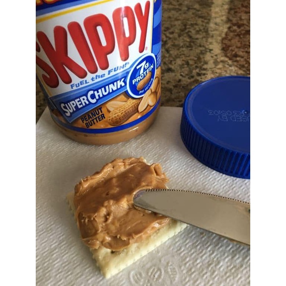 Bơ đậu phộng Mỹ Skippy Cream Peanut Butter 1.36kg date 12/2022 - EDS Hàng Mỹ