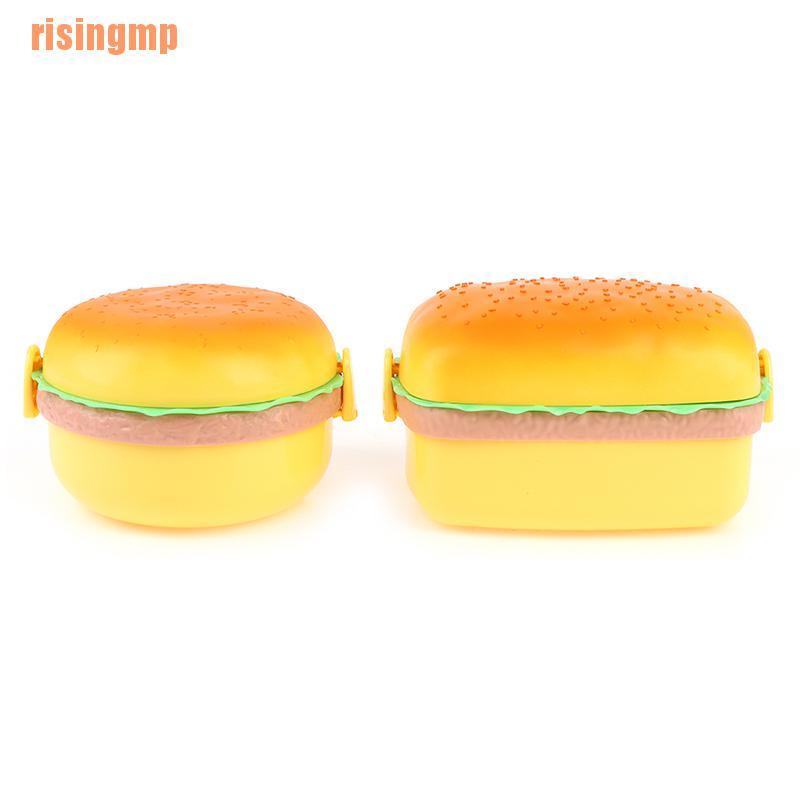 Hộp cơm thiết kế hình hamburger