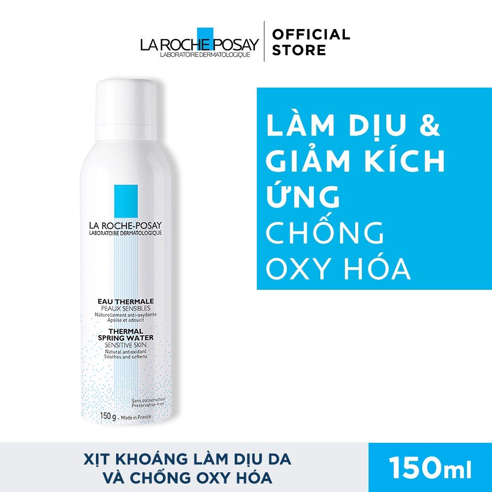 Xịt Khoáng Làm Sạch Và Làm Dịu Cho Da Nhạy Cảm La Roche-Posay Thermal Spring Water 150M