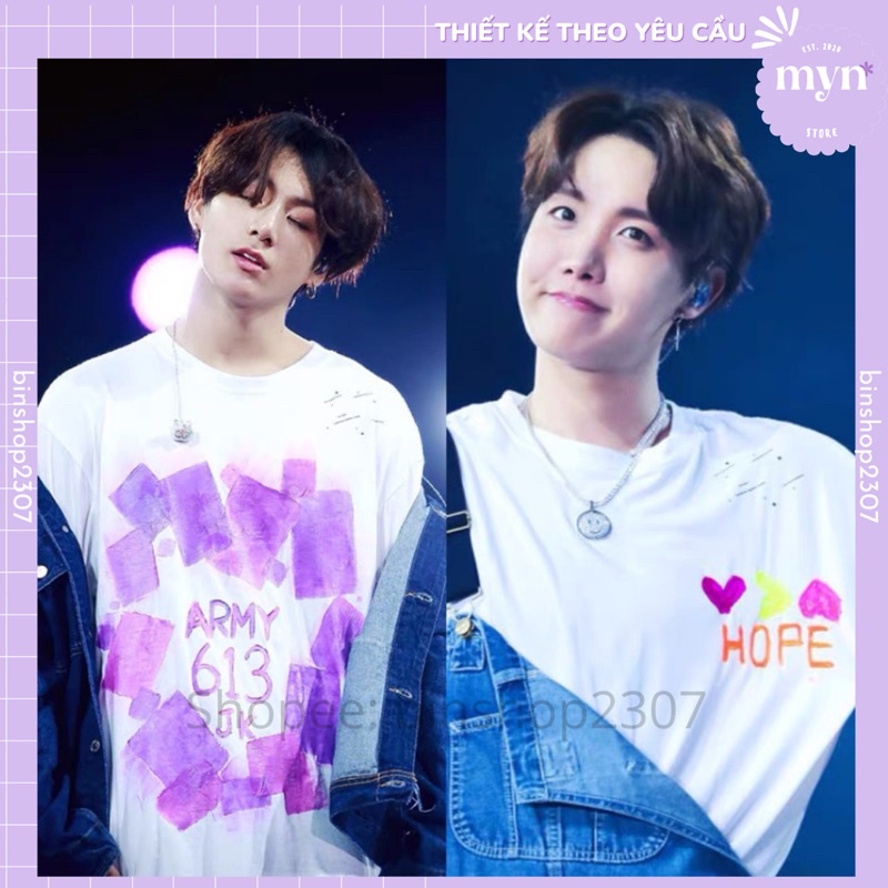 Áo Thun Giống J-Hope, Áo Cheap Moment J-Hope ( BTS) Mới Nhất