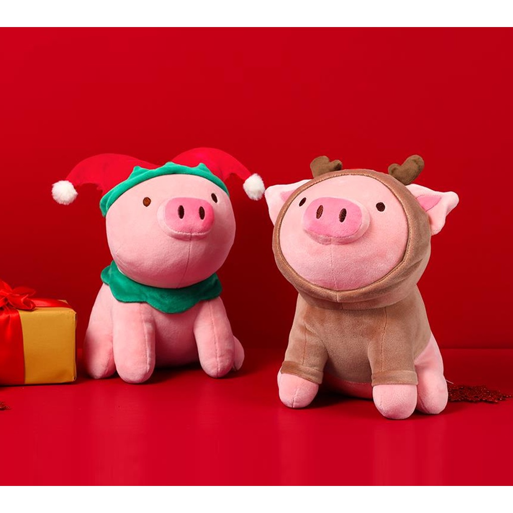 Gấu bông heo con Christmas 2.0