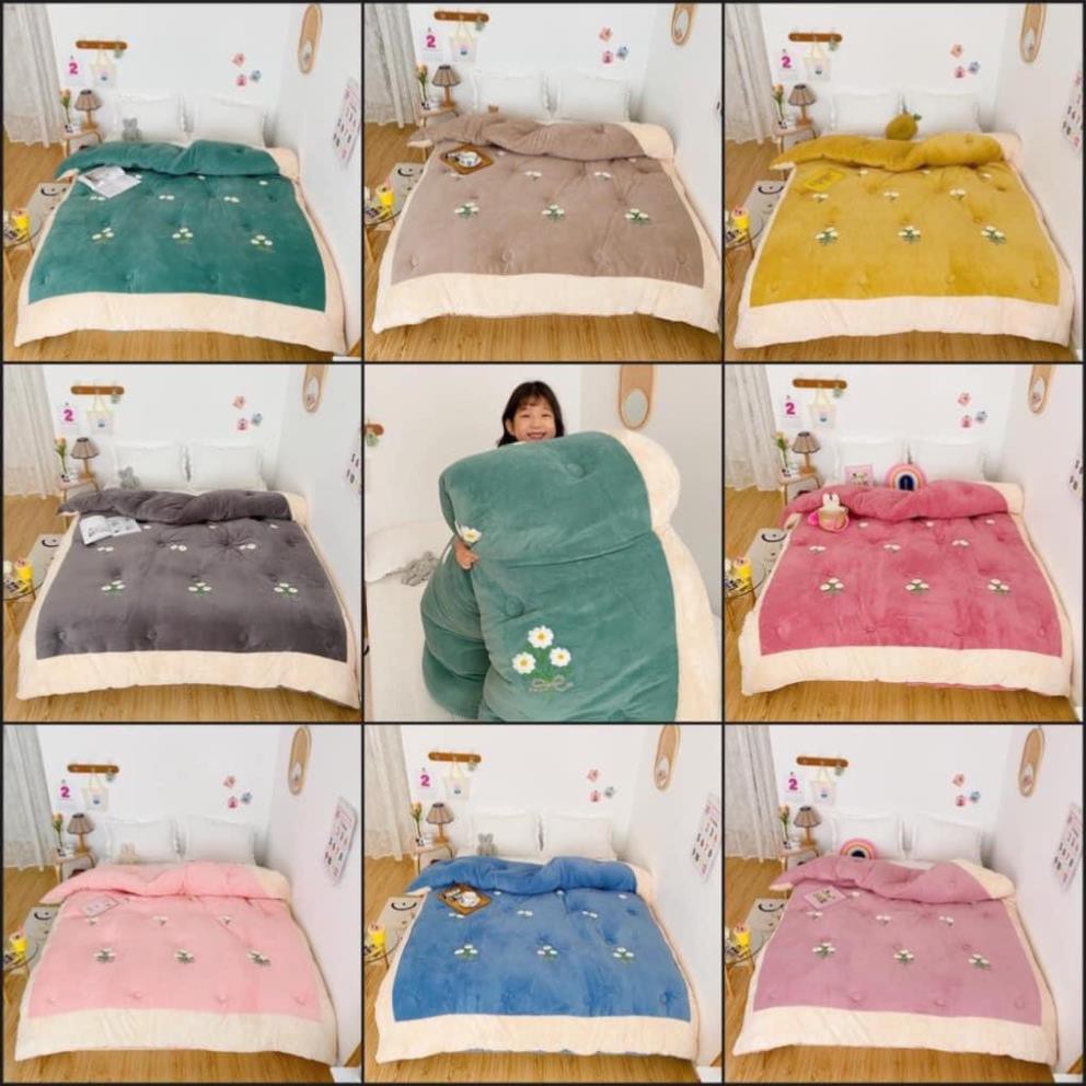 [Hàng Hot 2020] Chăn Lông Thỏ Đại Hàn 4.5 Kg Siêu Dày Siêu Ấm | BigBuy360 - bigbuy360.vn