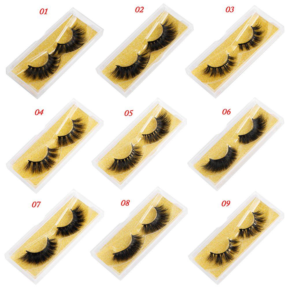 1 Cặp Lông Mi Giả Dài 25mm Trang Điểm Thời Trang Cho Nữ