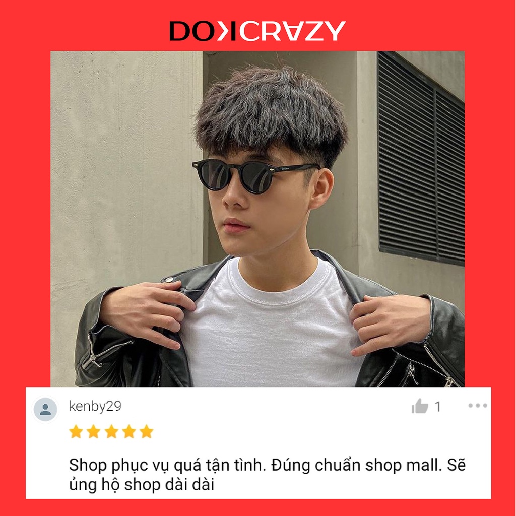 Kính mát thời trang DOKCRAZY phân cực chống tia UV dáng trendy trẻ trung hợp thời MORO