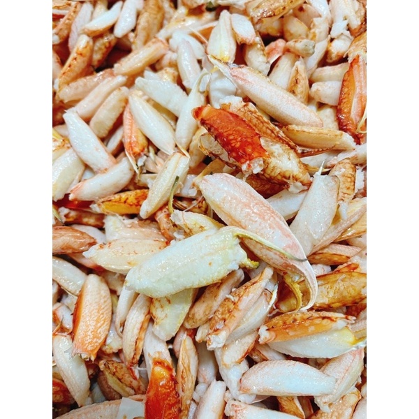 Thịt càng ghẹ bóc sẵn tươi ngon loại 1 khay 250g