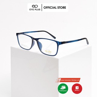 Gọng kính cận nam nữ thời trang Eye Plus nhựa cao cấp dáng vuông màu sang trọng Reeman 500-6353