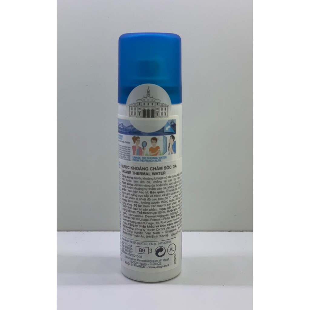[Date 12.2022] Xịt khoáng Uriage URIAGE THERMAL WATER 50ml | BigBuy360 - bigbuy360.vn