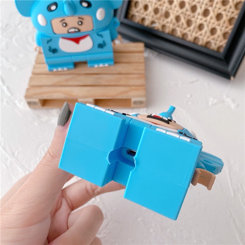 Lego Vỏ Bảo Vệ Hộp Đựng Tai Nghe Airpods Hình Chú Voi Đáng Yêu