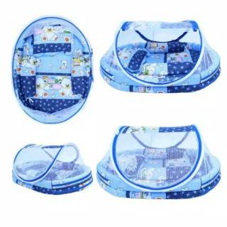 Màn Ngủ Chống Muỗi Hình Oval Họa Tiết Hoa Nhài Xinh Xắn