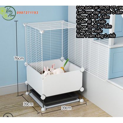 CHUỒNG CHÓ, MÈO, THỎ BÁN THEO TẤM