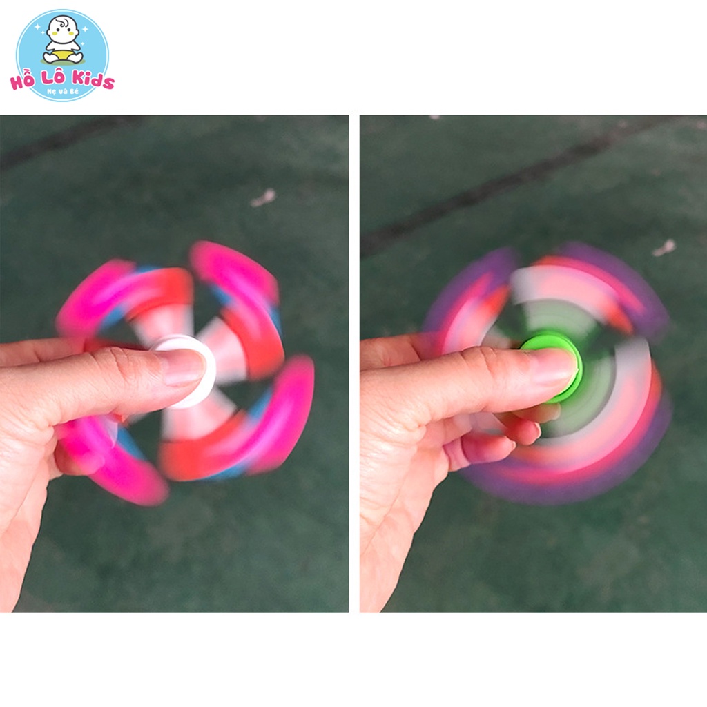 Con quay spinner hình mắt xích đồ chơi cho bé lắp ghép sáng tạo Hồ Lô Kids