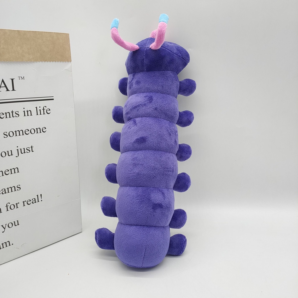 Đồ Chơi Nhồi Bông Hình Sâu Bướm Màu Tím 60cm