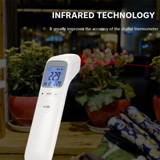 Nhiệt kế Hồng Ngoại FREE SHIPNhiệt Kế Hồng Ngoại Đo Nhiệt Độ Cho Bé Thermometer CK-T1502