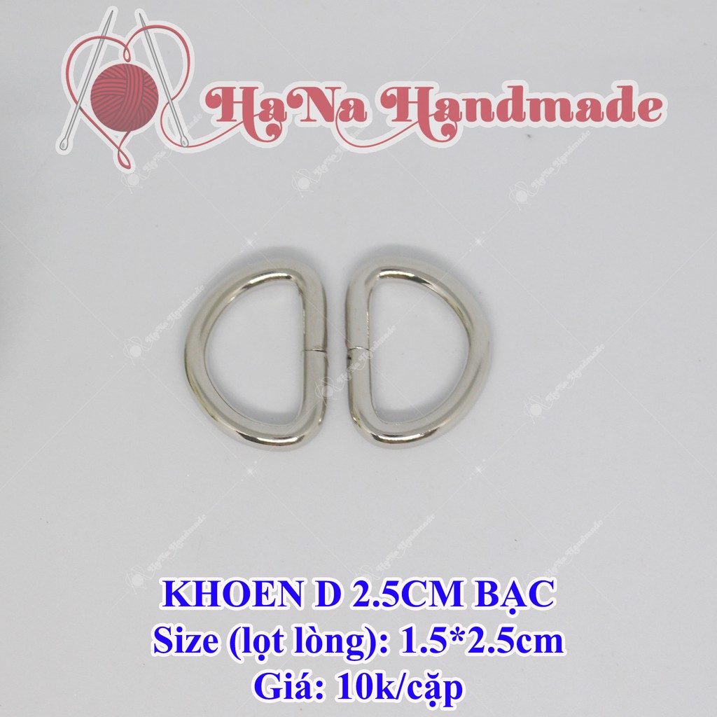 Khoen D 2.5cm (10k/cặp)