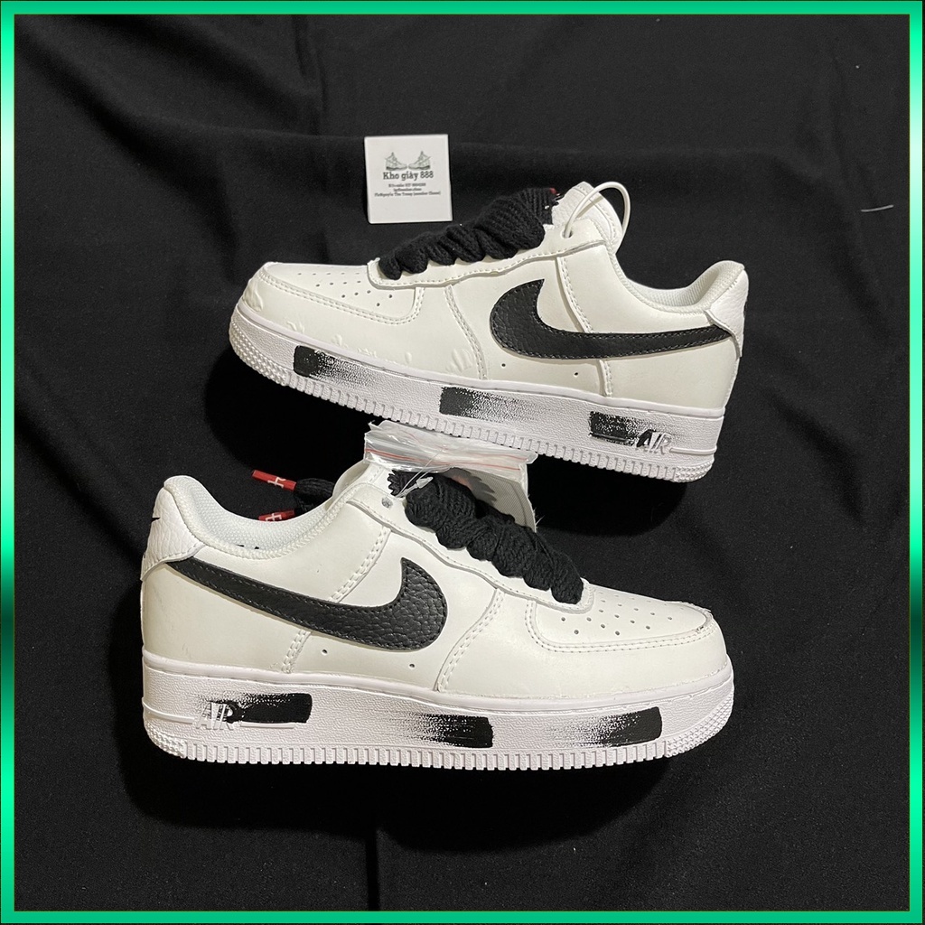Giày Thể Thao 𝗔𝗙𝟭 Trắng Hoa Cúc Paranoise 2.0 Tróc Sơn - Giày Sneaker AF1 Trắng Hoa Cúc Nam Nữ Cao Cấp Full Box