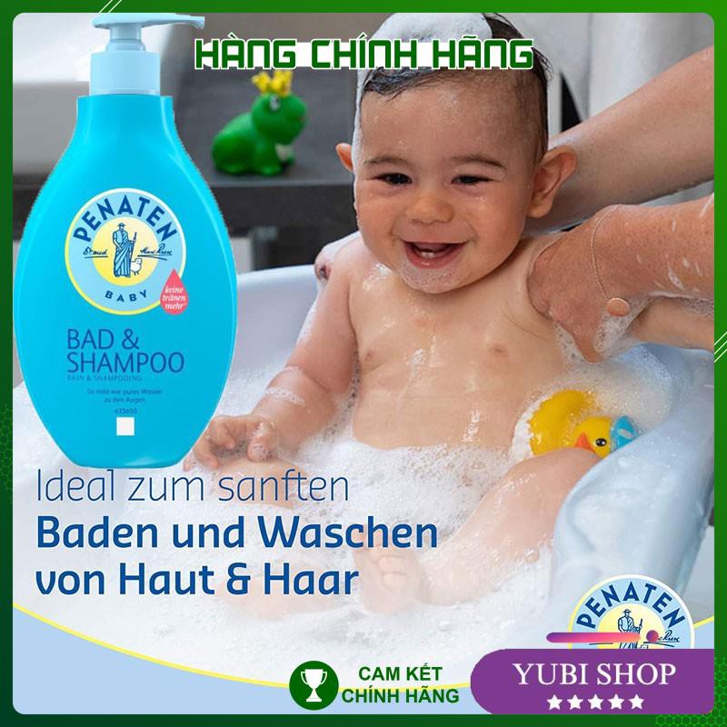 Sữa Tắm Gội Chống Cảm 2 Trong 1 Penaten Baby Chính Hãng 400ml (Dạng Vòi) - Đức  - Hot