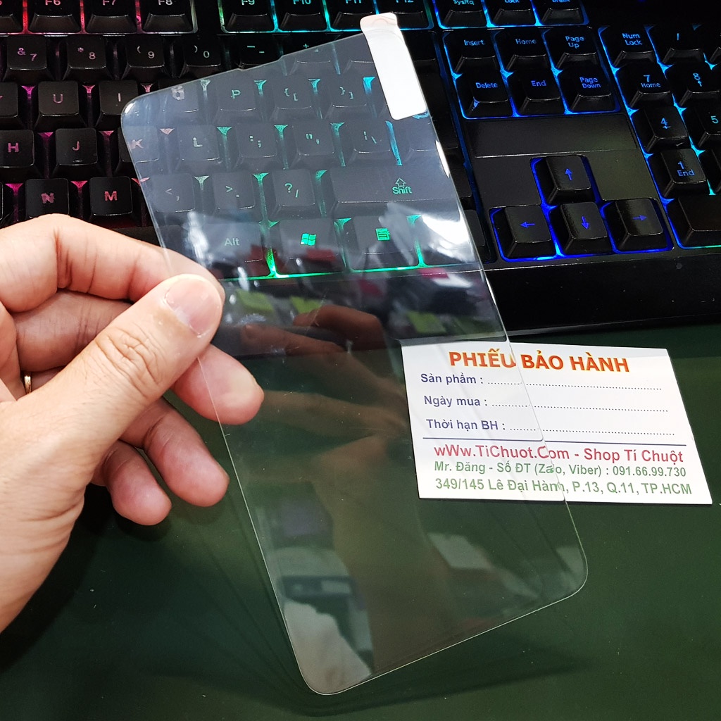 [Ảnh Thật] Kính CL NOKIA Lumia 1320 Cường Lực mài cạnh 2.5D 9H-0.26mm