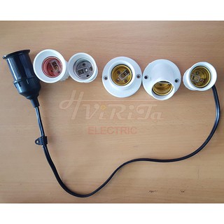 Đui đèn E27 ren xoáy siêu chịu tải