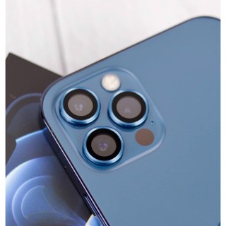 Iphone 12 Mini/ 12/ 12 Pro max màu Titan [ Bộ 3 mắt] Dán từng mắt camera chống trầy Chính hãng Kuzoom Bảo vệ cam