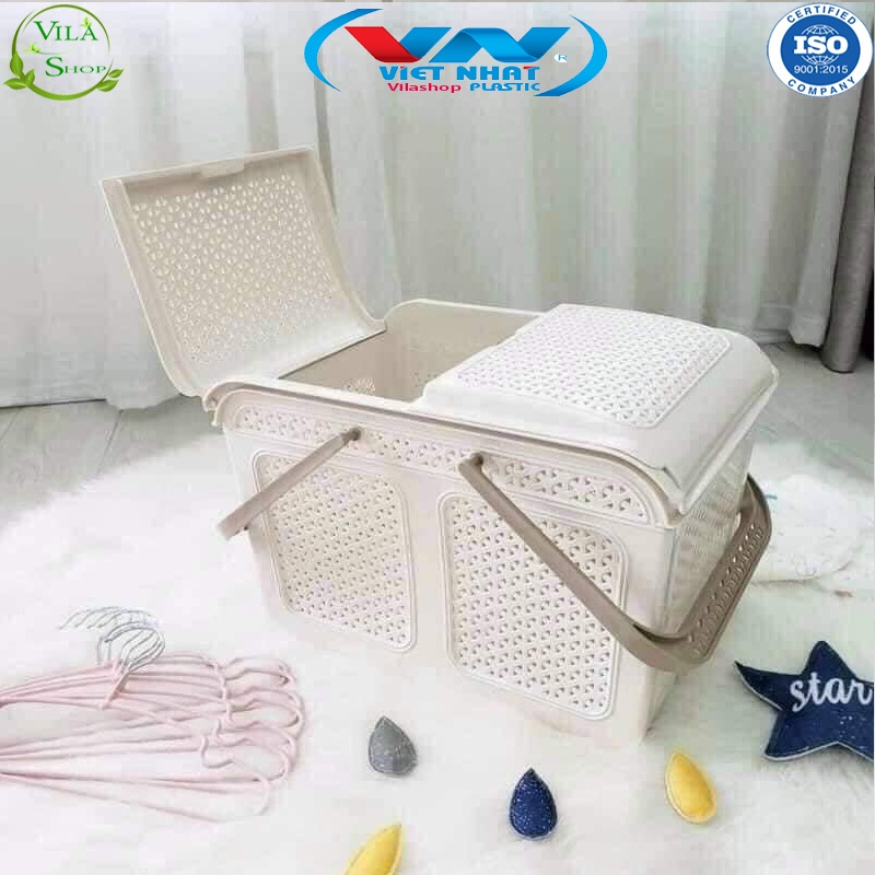 Làn Đi Sinh VIỆT NHẬT, Giỏ Đựng Đồ Đi Sinh Cho Mẹ Và Bé, Giỏ Xách Quai Giữa Cao Cấp