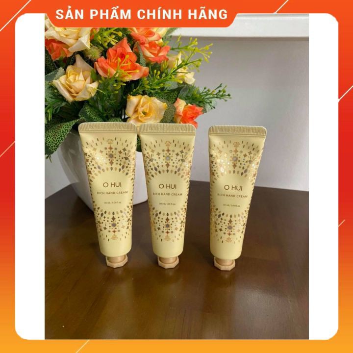 Kem Dưỡng Da Tay Ohui Rich Hand Cream