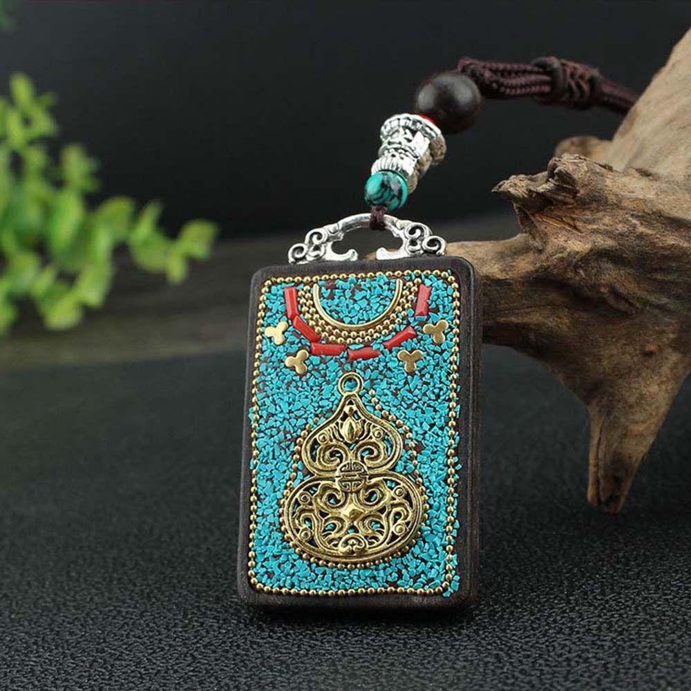ANEMONE Vòng cổ Mặt Tượng Phật Thangka Độc Đáo Thời Trang Cho Nam Nữ