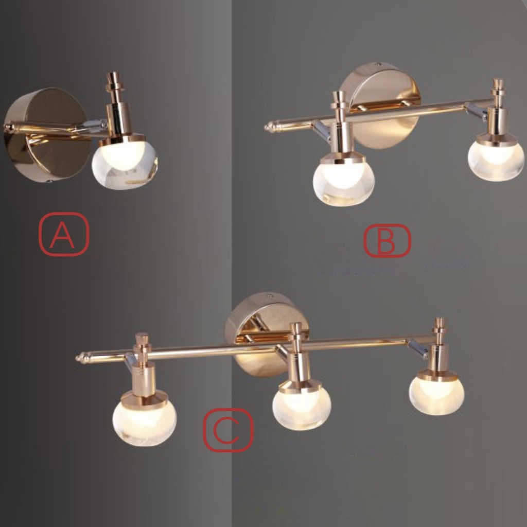 Đèn gắn tường trang trí rọi gương, soi tranh hiện đại PT 5505