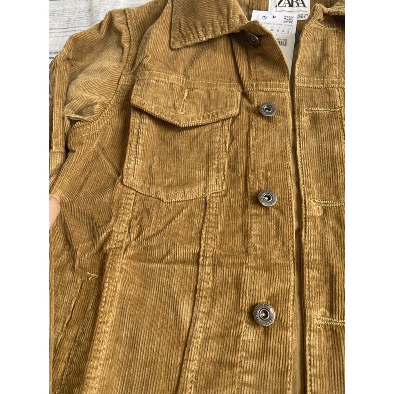 Áo khoác nhung Z@R@ Man