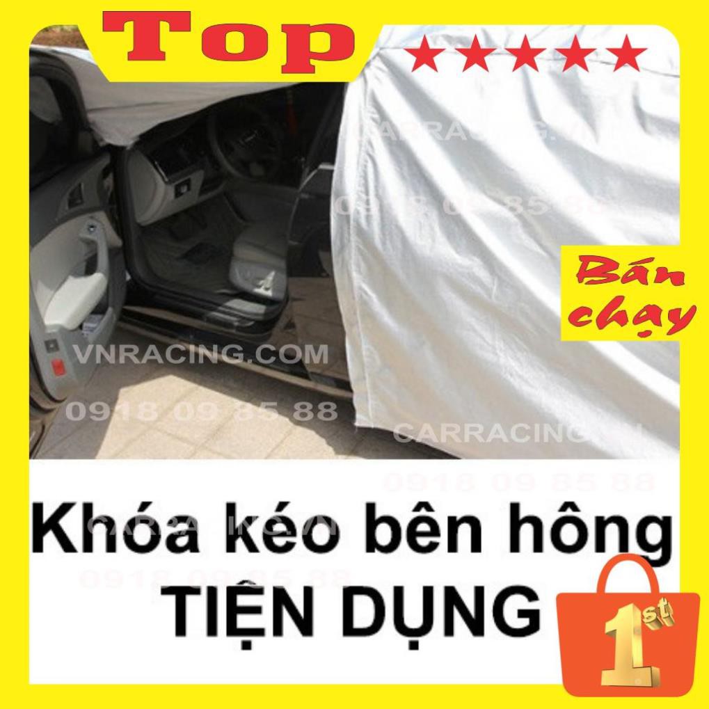 Bạt phủ toàn xe  3 lớp chống xước LA03, chống nắng, chống cháy ô tô CARRACING Bạt phủ xe ô tô che xe 4 5 7 chỗ bán tải | BigBuy360 - bigbuy360.vn