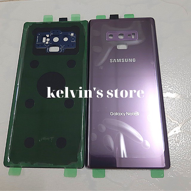 Vỏ Nắp Lưng Samsung Galaxy Note 9,Chất Liệu Nhựa Cứng với Kính.