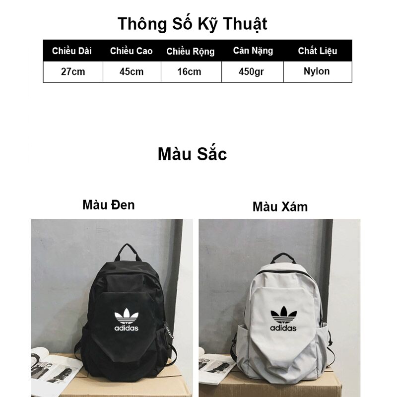 Balo du lịch nam nữ ZADA thời trang ulzzang phong cách trẻ trung năng động