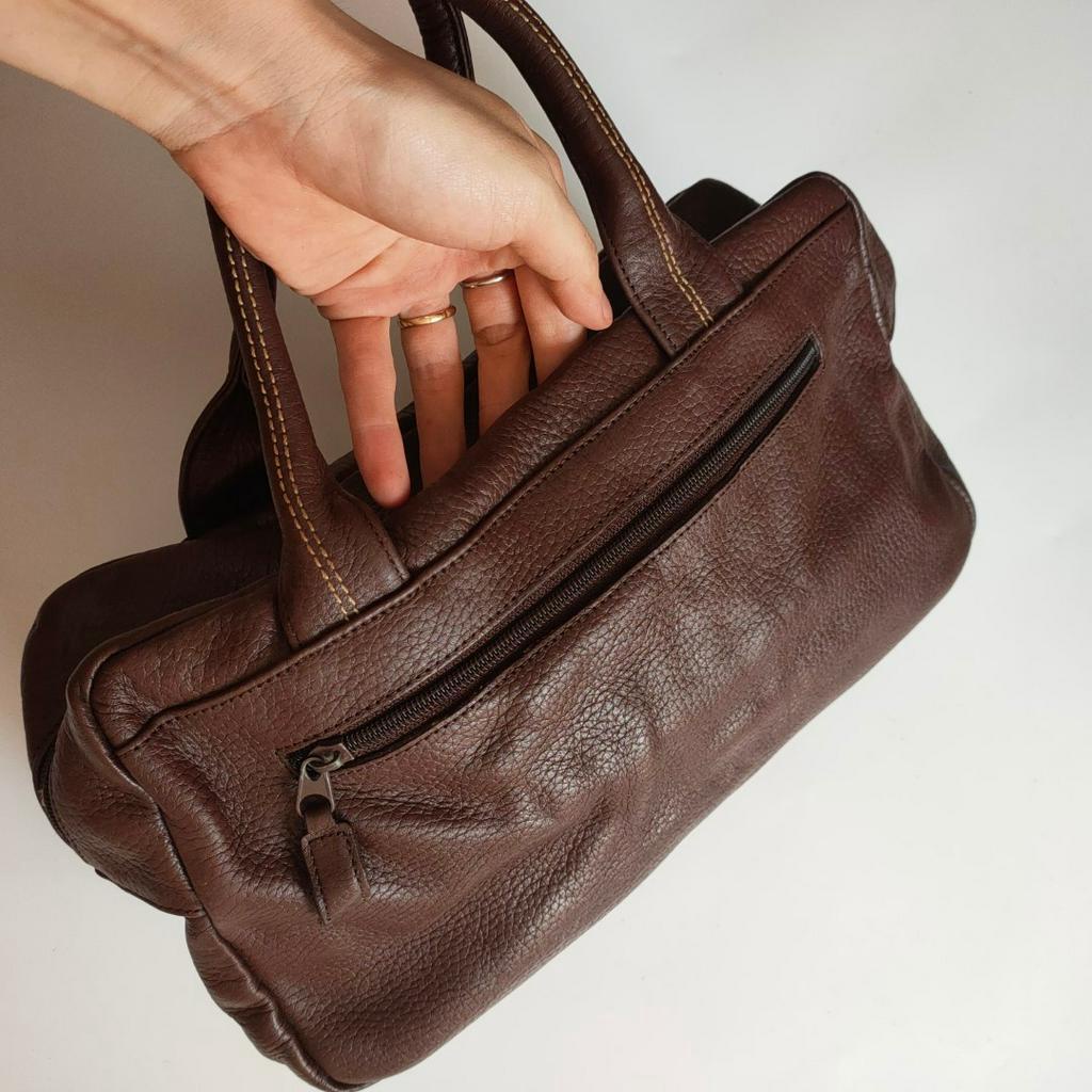 Túi xách tay da thật secondhand Đồ Si Bon TD591