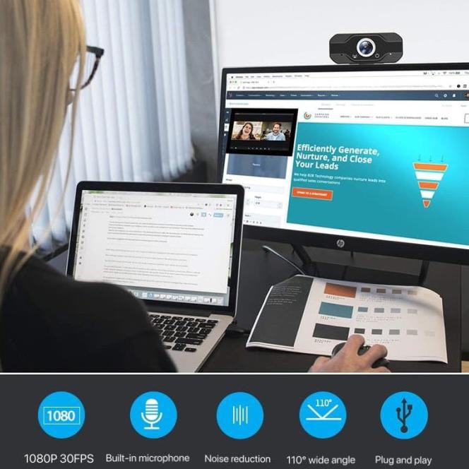 Webcam Socy X50 Full Hd 1080p Có Micro Kyz0 | BigBuy360 - bigbuy360.vn