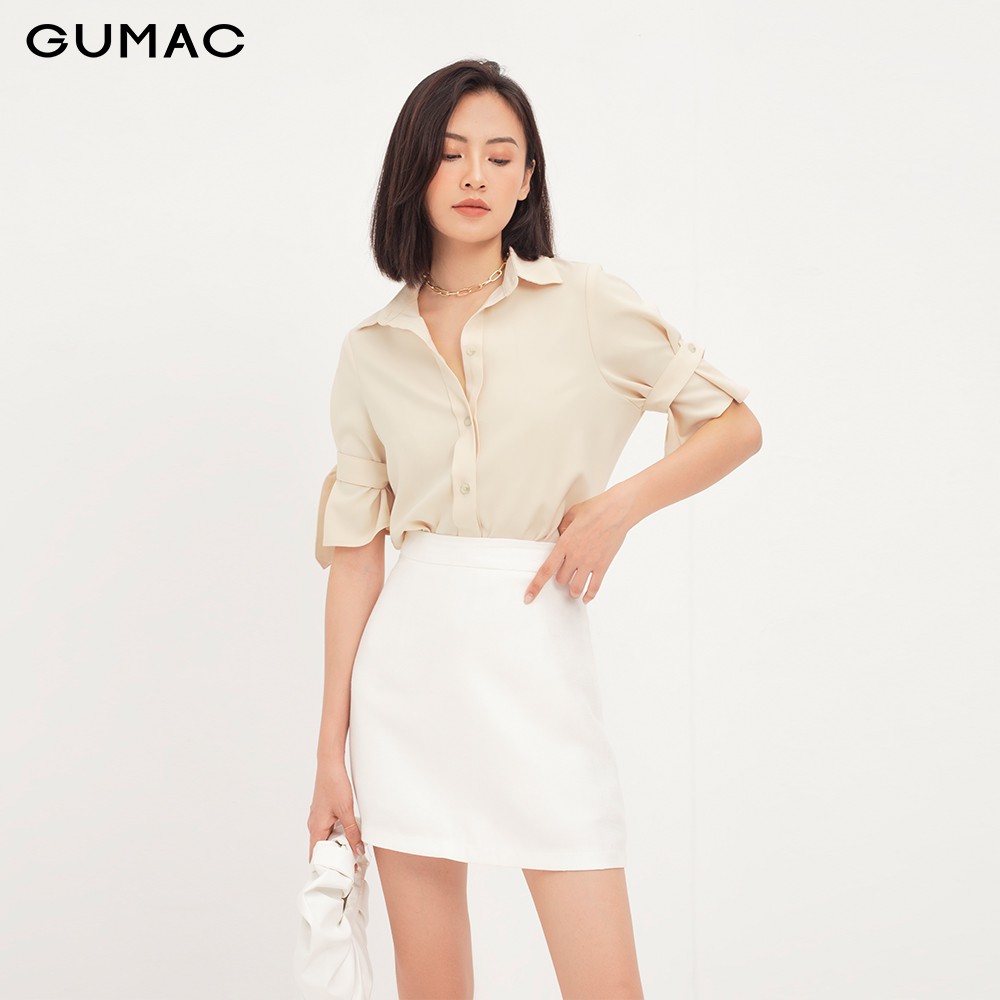 Chân váy nữ A cơ bản GUMAC VA12147 | BigBuy360 - bigbuy360.vn