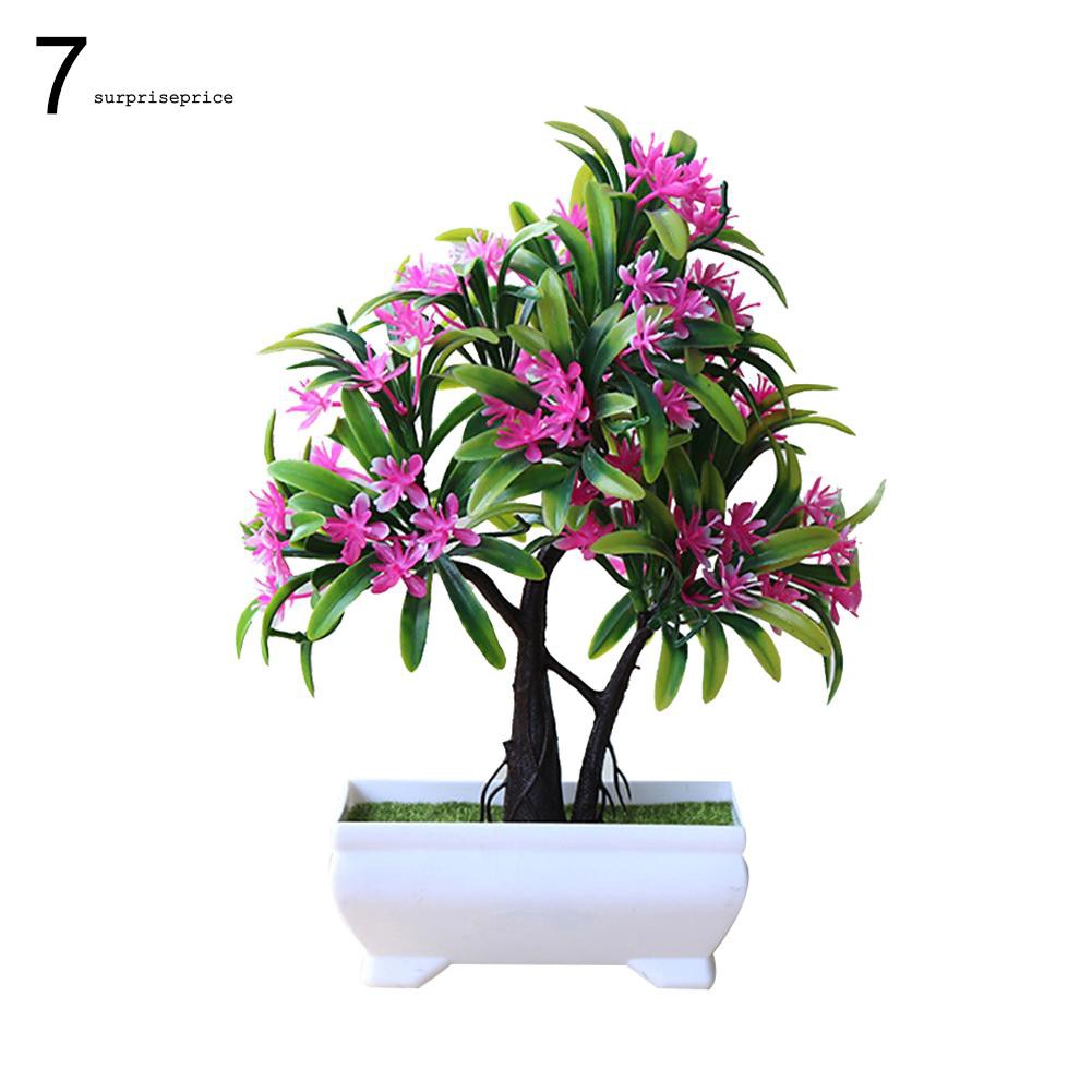 Cây bonsai giả trang trí không gian xanh