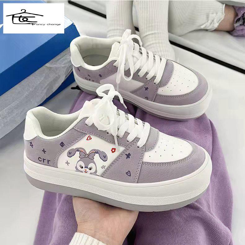 Giày Thể Thao Đế Dày Phong Cách Nhật Bản Thời Trang Xuân Thu Cho Nữ