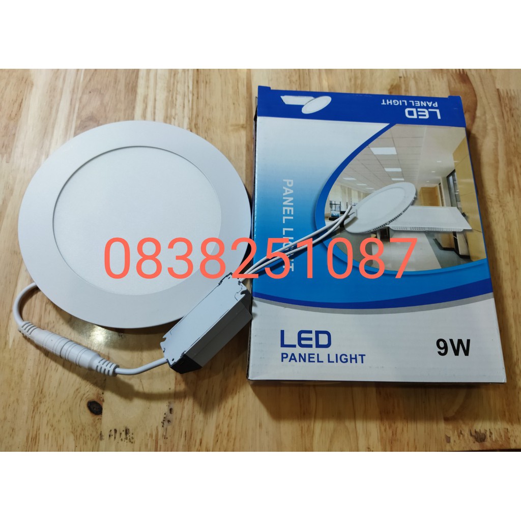 Đèn Led âm trần siêu mỏng 6w 9w 12w 18w ánh sáng trắng, vàng - bảo hành 12 tháng TTP