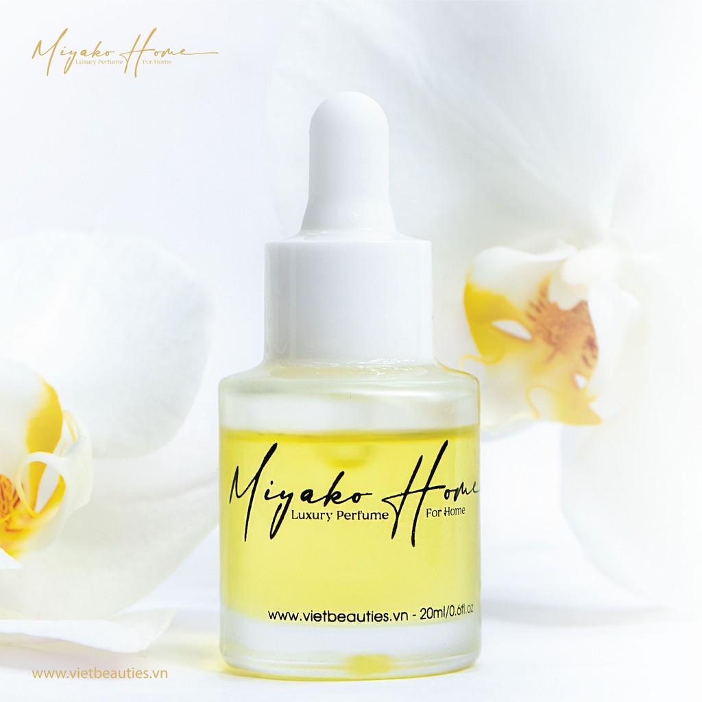 Tinh dầu nước hoa nguyên chất MIYAKO HOME, tinh dầu thơm phòng lưu hương lâu 20ml