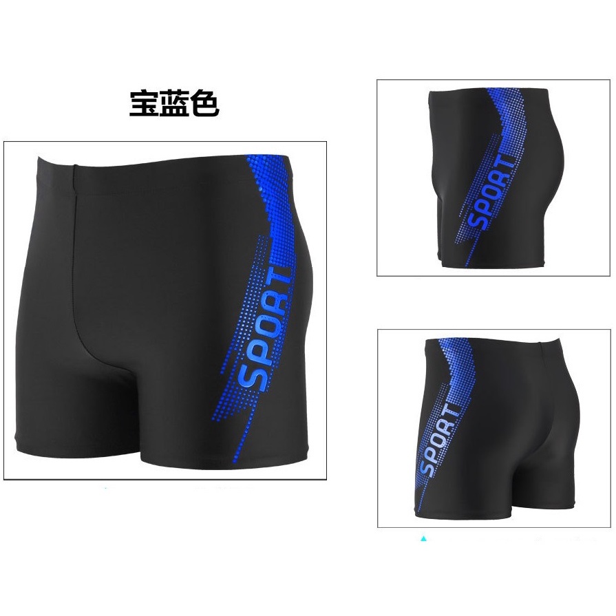 Quần bơi Boxer ngắn cỡ lớn 45-100kg cho nam | BigBuy360 - bigbuy360.vn