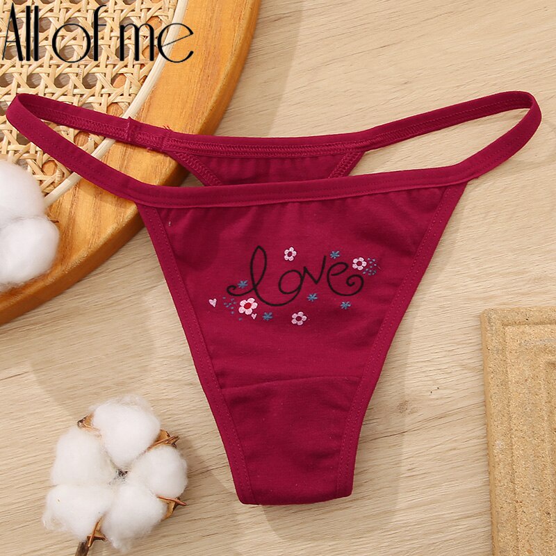 Quần lót lọt khe CUTEBYTE đơn giản thời trang quyến rũ dành cho nữ