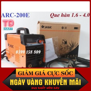 Máy hàn jasic arc-200e model mới hàn que 4 ly với công nghệ anh quốc
