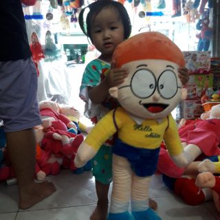 Nobita , Xuka , Đôraemon nhồi bông