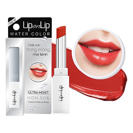 Son trang điểm dưỡng tối ưu Lip On Lip Water Color 2,2g