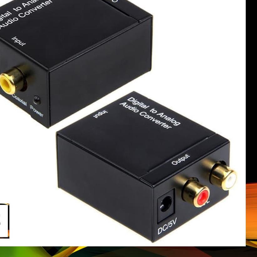 Bộ Chuyển Đổi Âm Thanh Kỹ Thuật Số Toslink / Coaxial Sang Rca Tvlt0.....