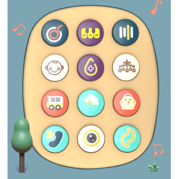 Đồ chơi ô tô điện thoại mèo chạy pin phát nhạc ngoe nguẩy cái đuôi đáng yêu cho bé - ĐTM