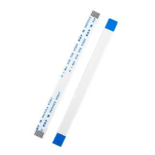Hàng có sẵn * 1 cái, 1.0mm Pitch 6Pin Cáp phẳng linh hoạt FFC FPC Dây 10cm 100mm 4in