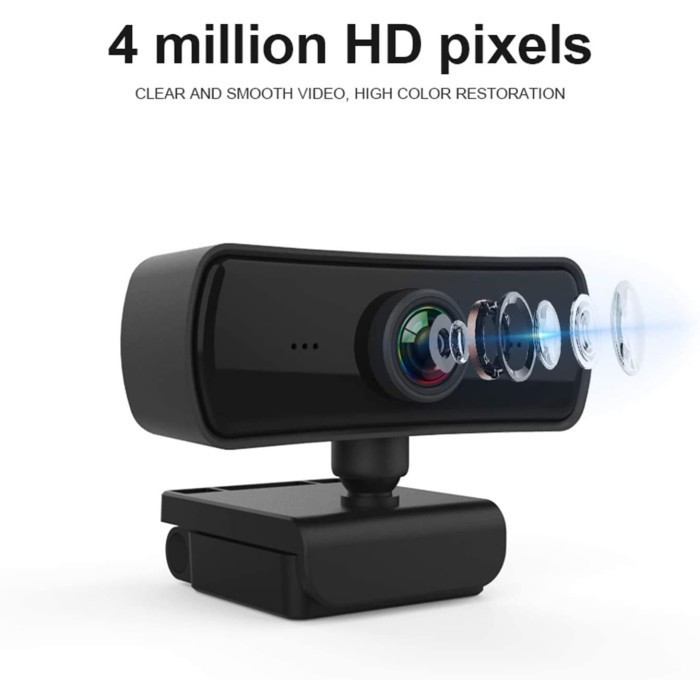Webcam Hd 2k Màu Đen Chất Lượng Cao | BigBuy360 - bigbuy360.vn